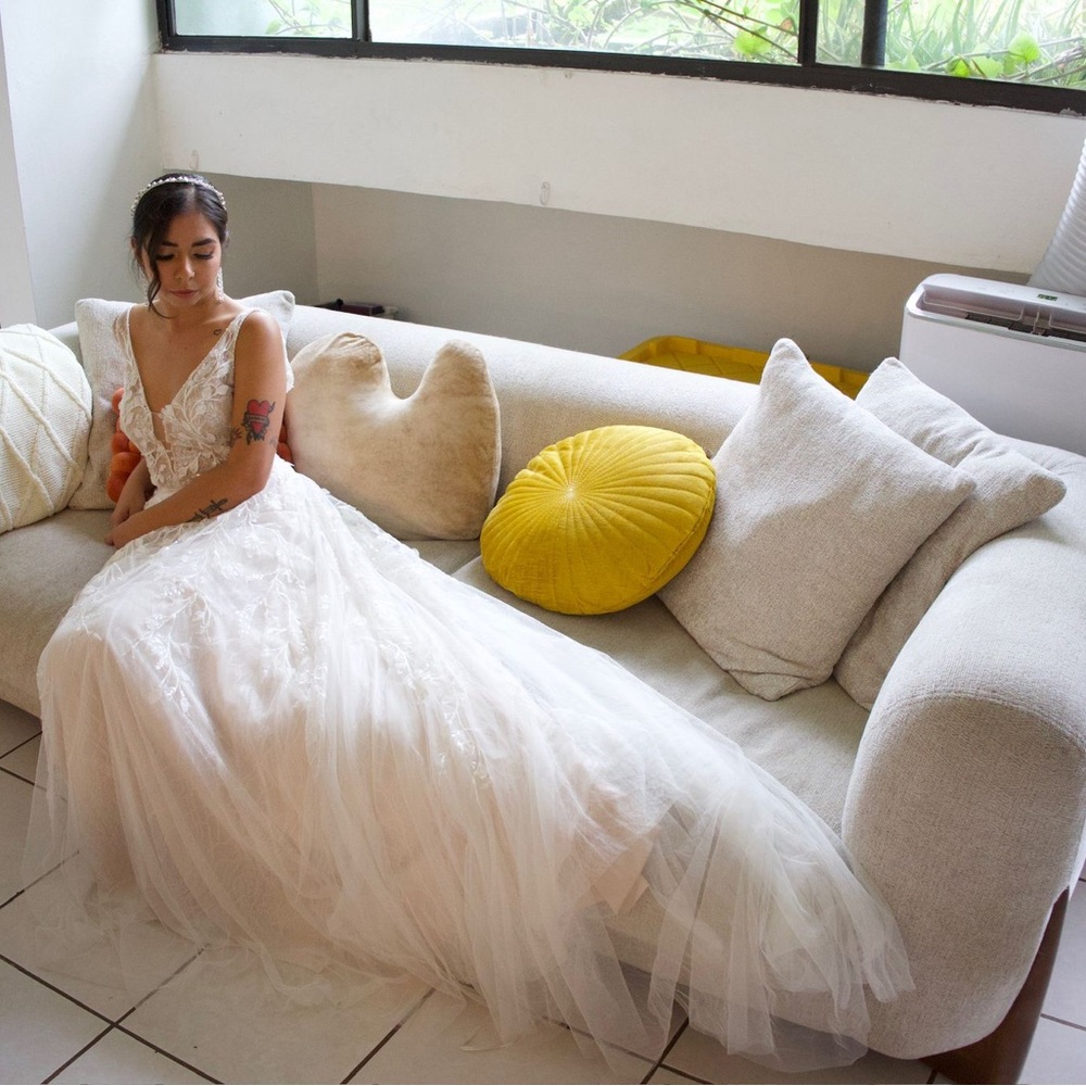 Pronovias Wedding Dress in Cream